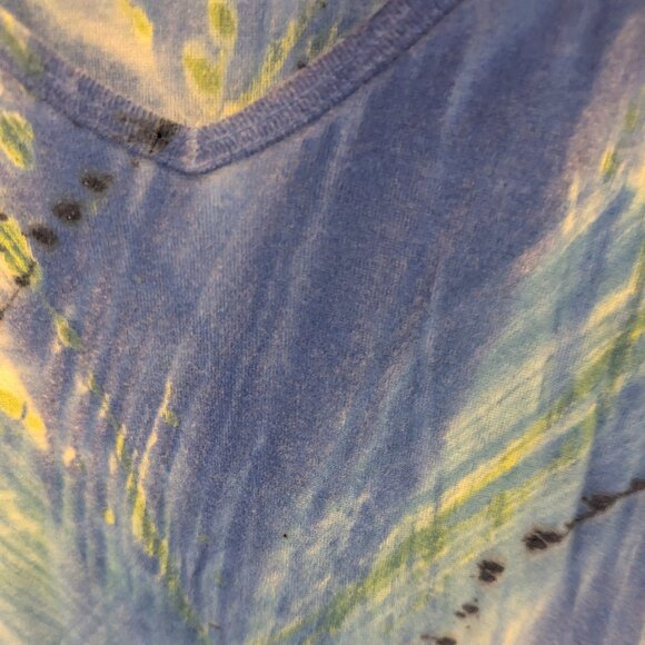 Sloop Jones Top Small Tie Dye Shirt Hand Painted Art - Picture 5 of 5